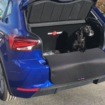 Boot Buddy VersaLiner And Bumper Guard In Seat Ibiza W Dog